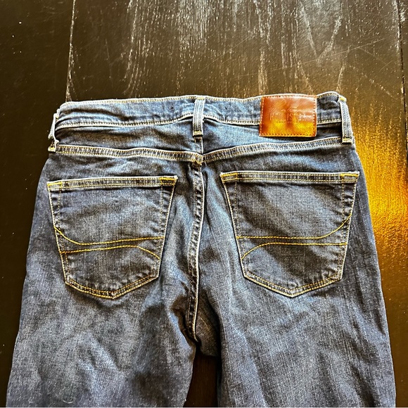 Hollister 30x32 Dark Wash Bootcut Dark Wash Denim - Picture 11 of 12